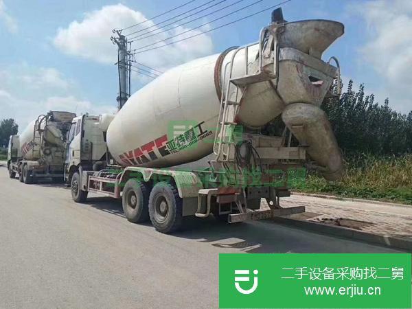 低價出售17年解放J6攪拌車 國五   大十四方唐山亞特罐