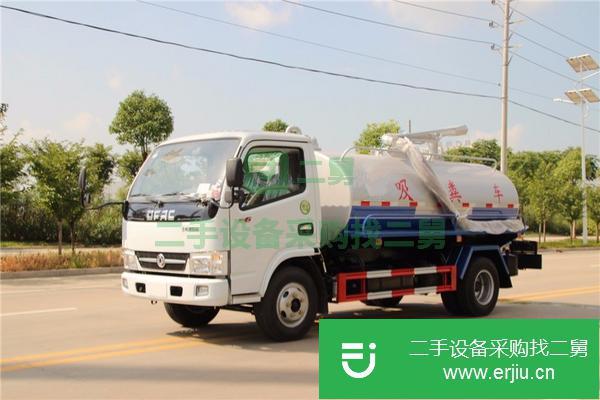 轉讓藍牌5方吸糞車特價處理 購車可申請政府補貼