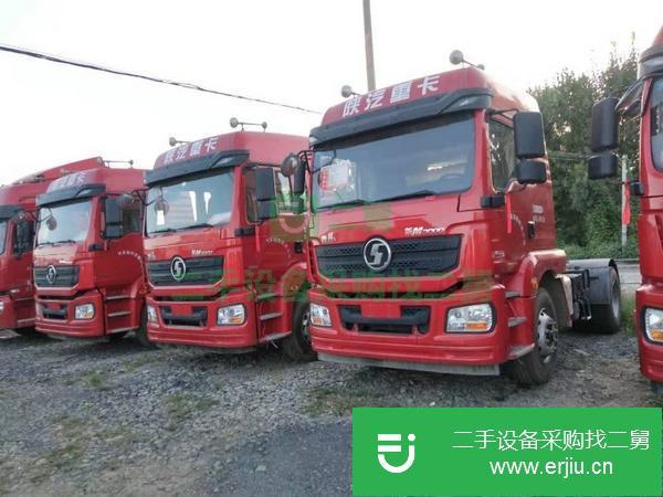 轉讓德龍新m3000雙驅輕型牽引車半掛車