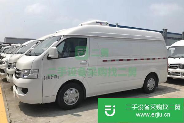 轉(zhuǎn)讓低價處理福田G7面包型蔬菜水果冷藏車汽油