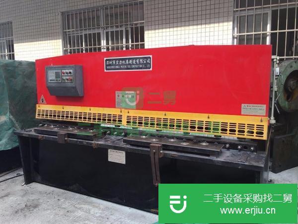 轉(zhuǎn)讓2米5一套剪板數(shù)控折彎機低價處理二手激光切割機
