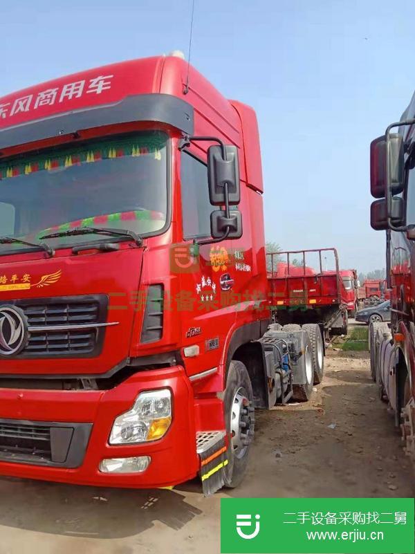 轉讓出售17年二手東風天龍牽引車 450馬力 雙驅輕體