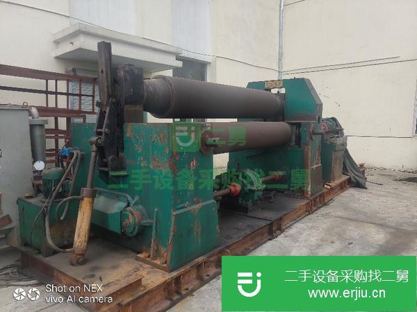 現貨出售二手實心加重型W11-45*2500機械全自動卷板機