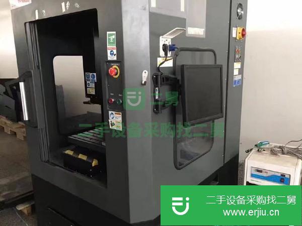 低價急轉正常使用九成新五臺韓國小型加工中心,三萬轉速