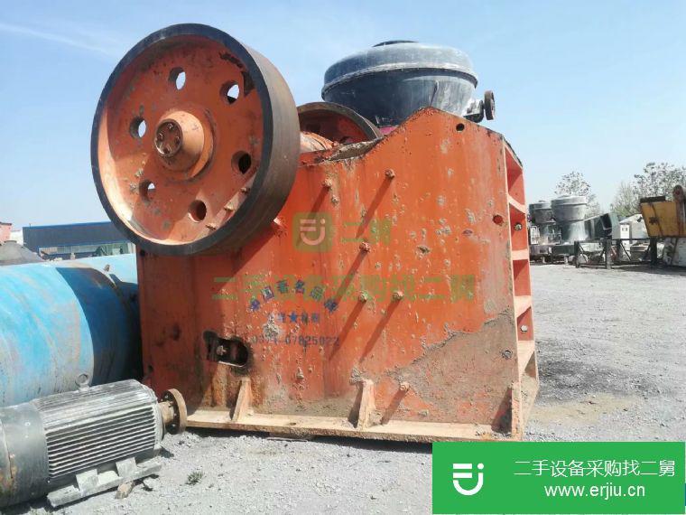 轉讓:閑置河南產1000*1200大型鄂式破碎機含電機