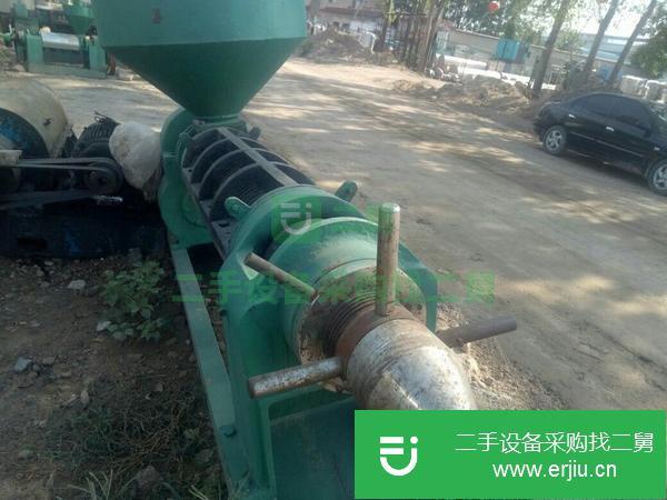幾乎全新四川綿陽榨油機低價出售168型二手廣鑫榨油機