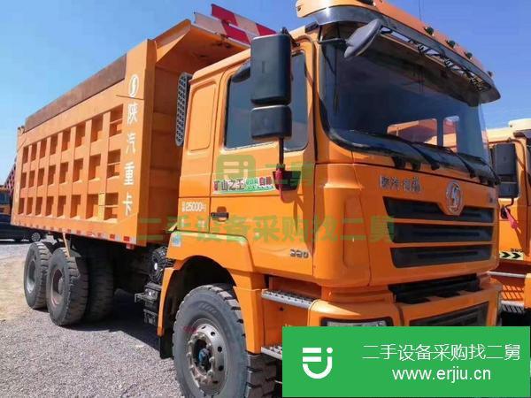 出售20臺陜汽德龍電噴后八輪 380馬力工程車