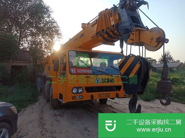 轉讓二手的自用徐工50k吊車