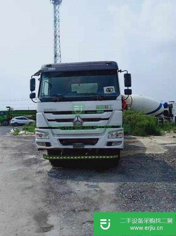 出售17年二手豪沃攪拌車 380馬力 大20方