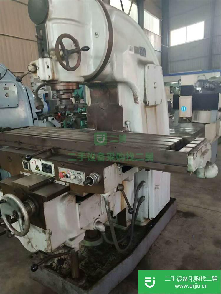 轉(zhuǎn)讓二手北京第一機(jī)床廠B1-400K立式升降臺(tái)銑床