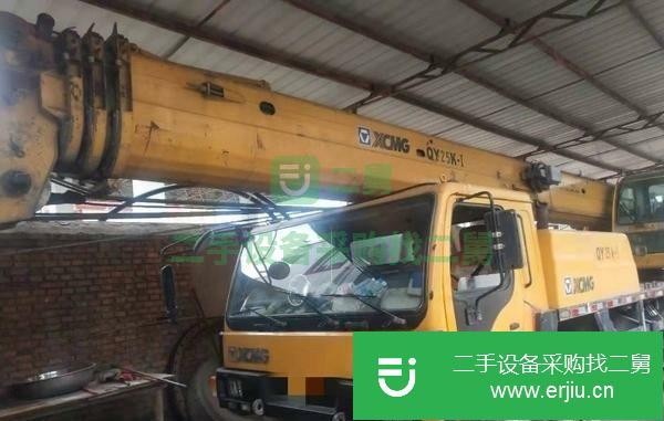 轉讓二手的09年8月徐工25K吊車