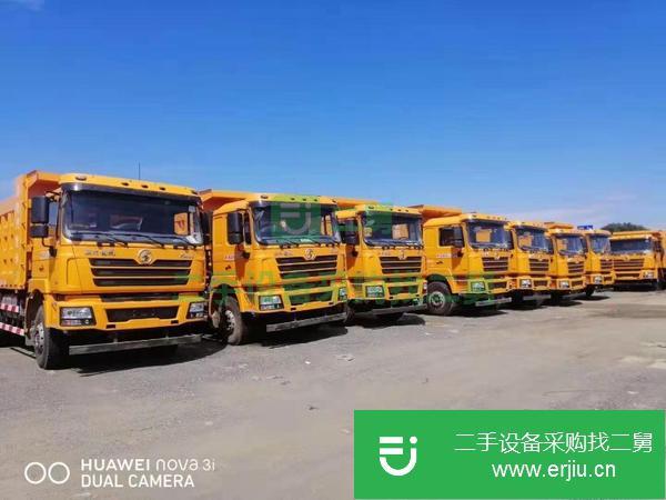 出售20臺陜汽德龍電噴后八輪 380馬力工程車