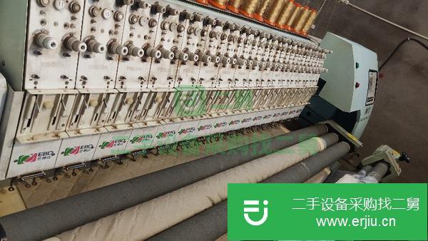 轉讓15年藝博達分段絎繡機5.08