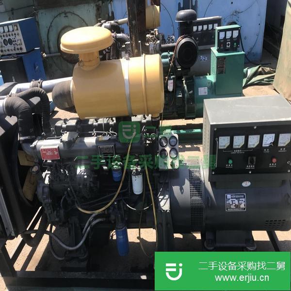 轉讓處理一臺濰柴100千瓦二手柴油發電機組,九成新