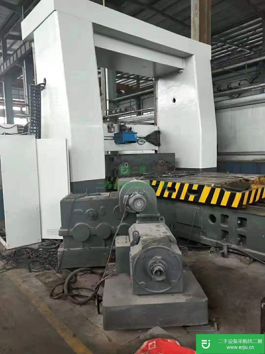 安裝少用低價轉讓二手濟南二機3.2-14米龍門銑床