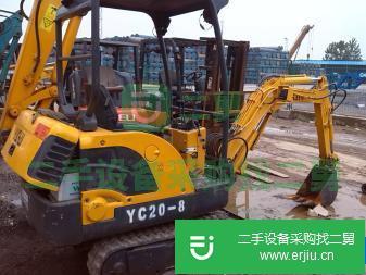 轉讓:出售原裝玉柴13-8二手挖掘機