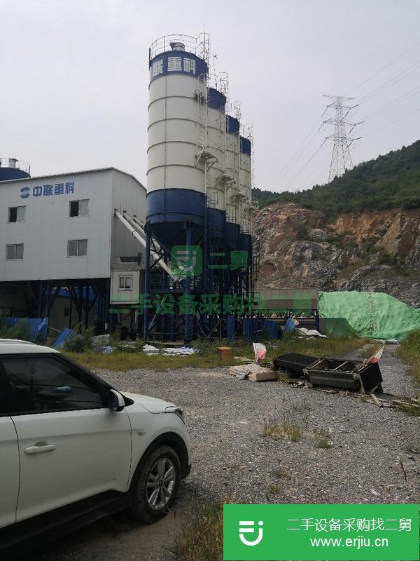 轉讓中聯120大傾角攪拌站