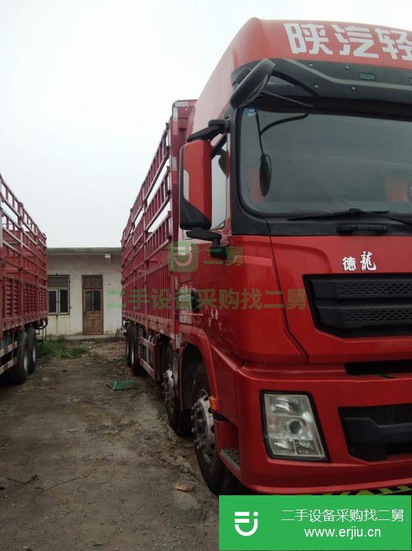 轉(zhuǎn)讓處理16年二手德龍高欄單車 336馬力 前四后八輪工程車