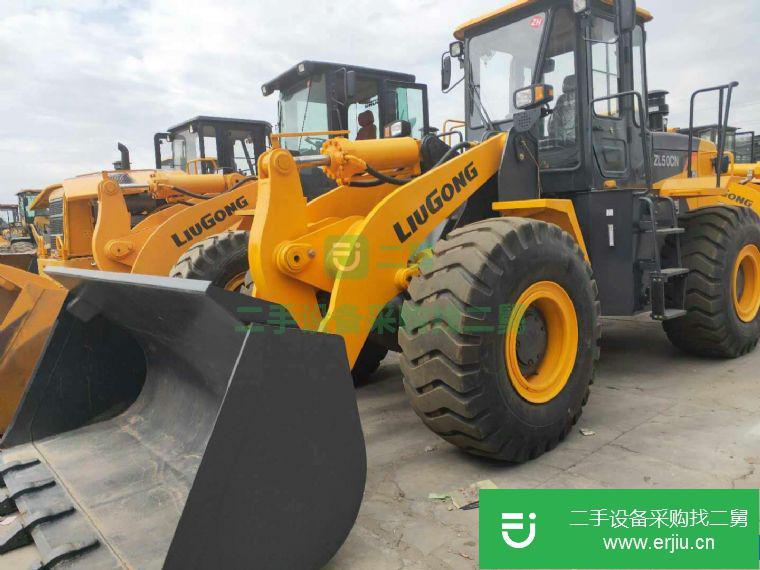 轉讓二手柳工龍工臨工50加長臂側翻裝載機