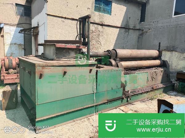 現貨出售二手實心閑置W11-25*2500國標機械自動卷板機