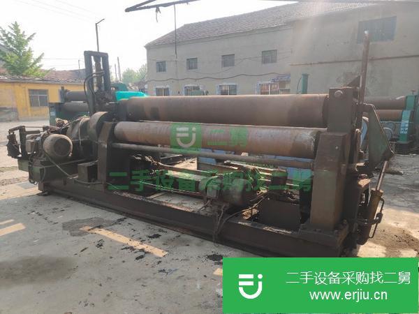 現貨出售二手實心W11-25*3000機械全自動卷板機一臺