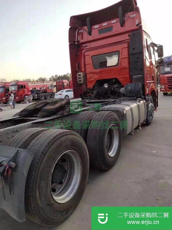 出售17年解放J6P牽引車  460馬力