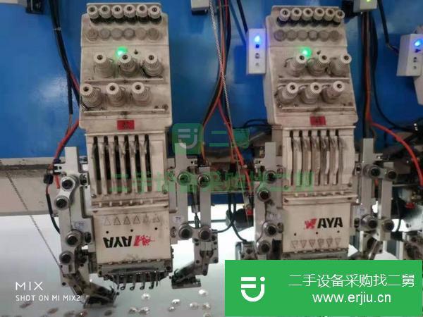 轉(zhuǎn)讓出售瑪雅42頭300頭距高速剪線機(jī)2臺(tái)