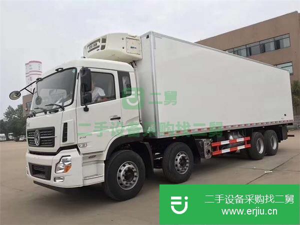 轉讓東風天龍前四后八冷藏車 康機315馬力 廂長9.4米 容積55.27方