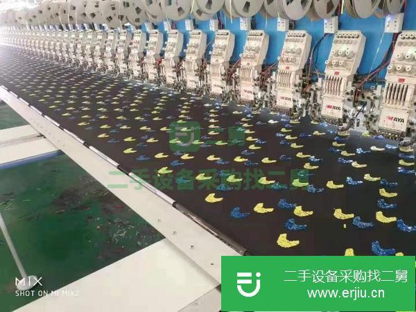 轉(zhuǎn)讓出售瑪雅42頭300頭距高速剪線機(jī)2臺(tái)