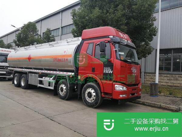 轉(zhuǎn)讓解放前四后八鋁合金運(yùn)油車油罐車 包上戶可分期