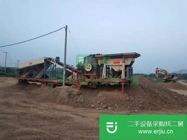 轉讓出售一臺移動式破碎機