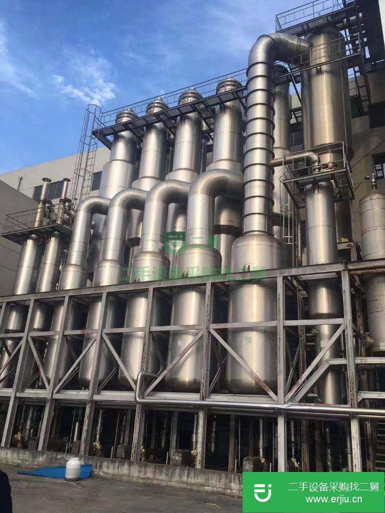 轉讓:出售二手30噸鈦材外循環蒸發器 二手鈦材30噸蒸發器
