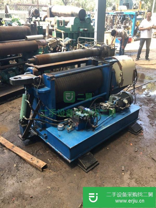 二手出售3X800二輥卷板機,一次成型,效率極快