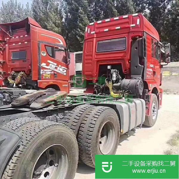 出售二手德龍新M3000牽引車430馬力雙驅輕體濰柴國五