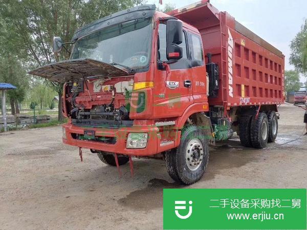 出售二手的15-18年歐曼后八輪自卸車