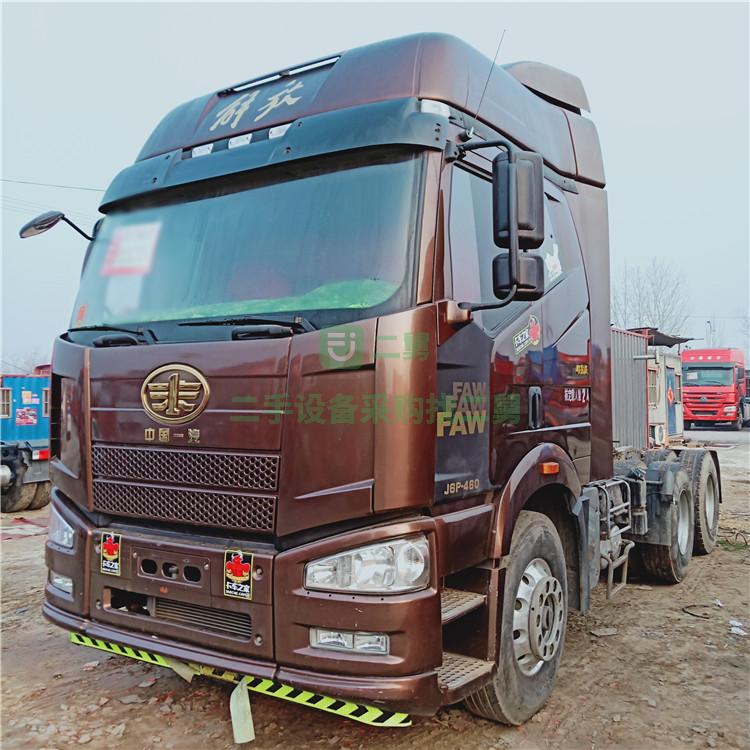 轉讓二手解放J6半掛牽引車頭 車況原版
