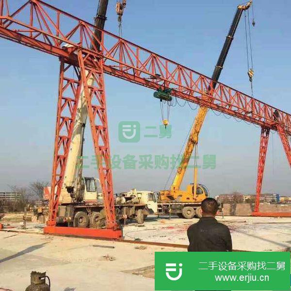 轉讓:出售二手起重機 單梁龍門吊 5噸10噸20噸全包廂龍門吊