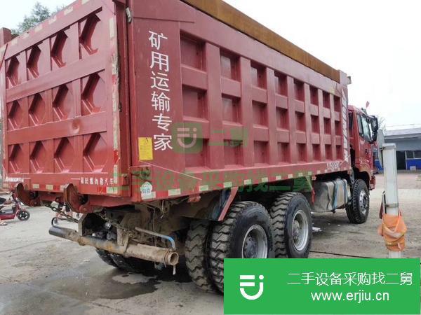 出售二手的15-18年歐曼后八輪自卸車