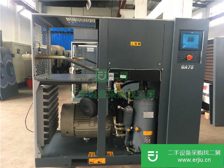 轉(zhuǎn)讓:9成新阿特拉斯GA75空壓機(jī)