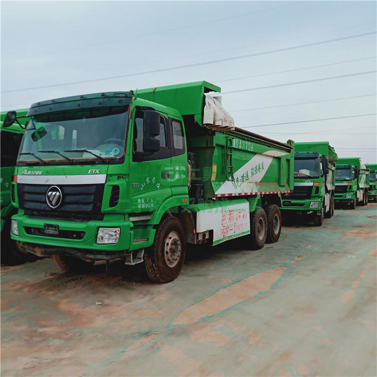 二手后八輪渣土車 后八輪自卸車