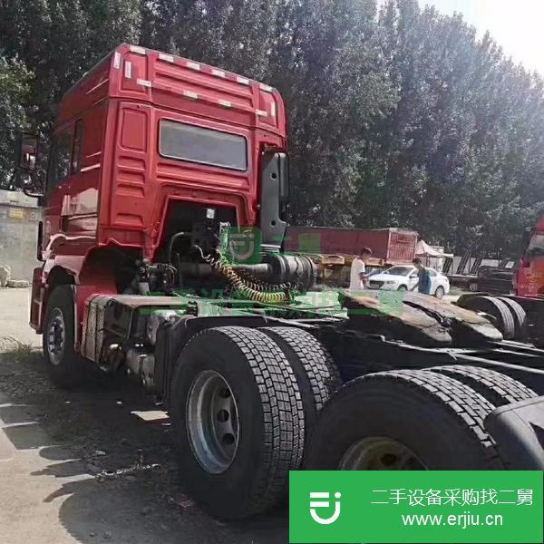 出售二手德龍新M3000牽引車430馬力雙驅輕體濰柴國五