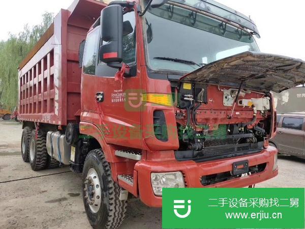 出售二手的15-18年歐曼后八輪自卸車