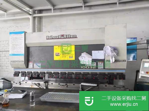 轉(zhuǎn)讓2017年科米勒100Tx3米伺服數(shù)控折彎二手剪板機(jī)