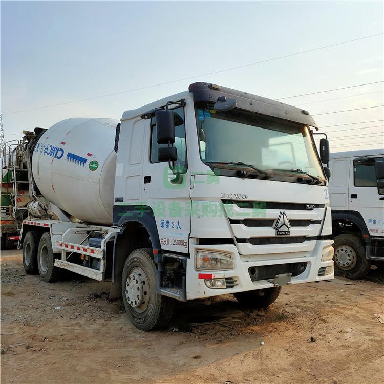促銷二手豪沃14方混凝土攪拌罐車