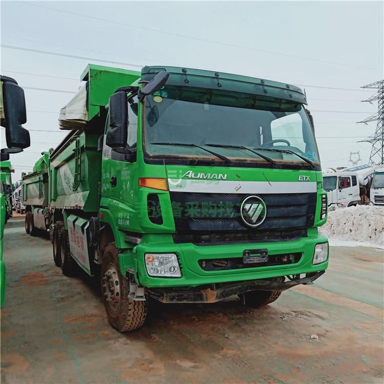 二手后八輪渣土車 后八輪自卸車