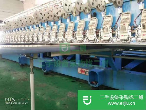 轉(zhuǎn)讓出售瑪雅42頭300頭距高速剪線機(jī)2臺(tái)