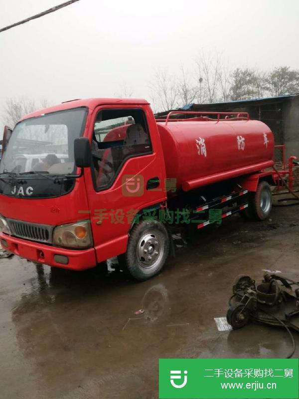 出售灑水消防車 簡易消防車 東風后八輪消防車