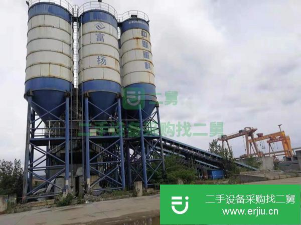 出售雙線四個300噸水泥倉四個200噸水泥倉,高配五倉地倉配料機,