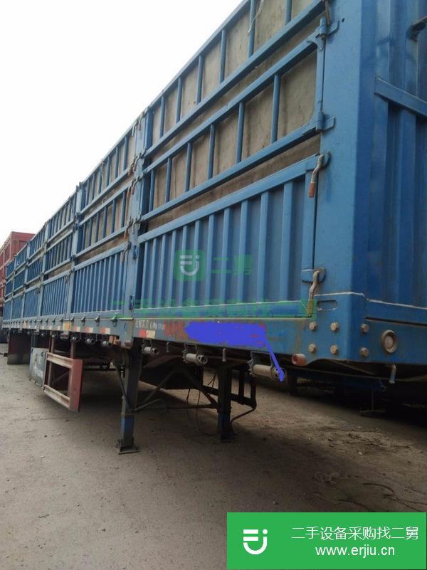 出售一批13米花籃側翻半掛車 價格美麗