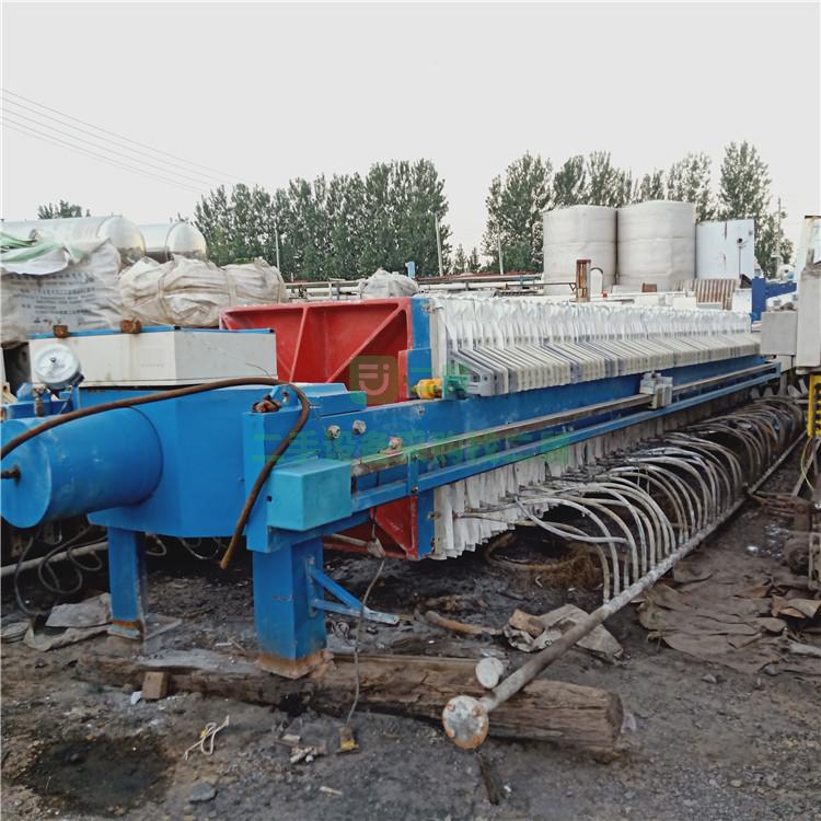二手200平方全自動隔膜壓濾機(jī)    普通廂式壓濾機(jī)